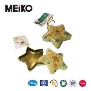 Inregulære dåser boks til chrismas