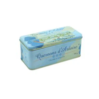 Farverig Candy Rektangel Chokolade Tin Box