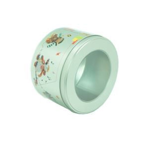 Rund dåse med vindue